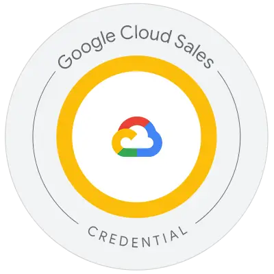 Google Cloud Sales Credential